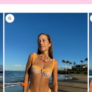 Strawberry Milk Mob Orange Bikini